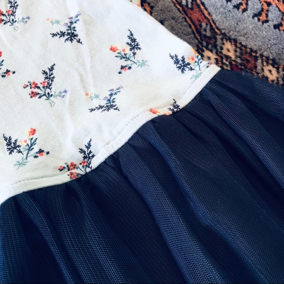 (2) GAP Tulle Ballerina Dresses Floral Spring - Picture 5 of 6